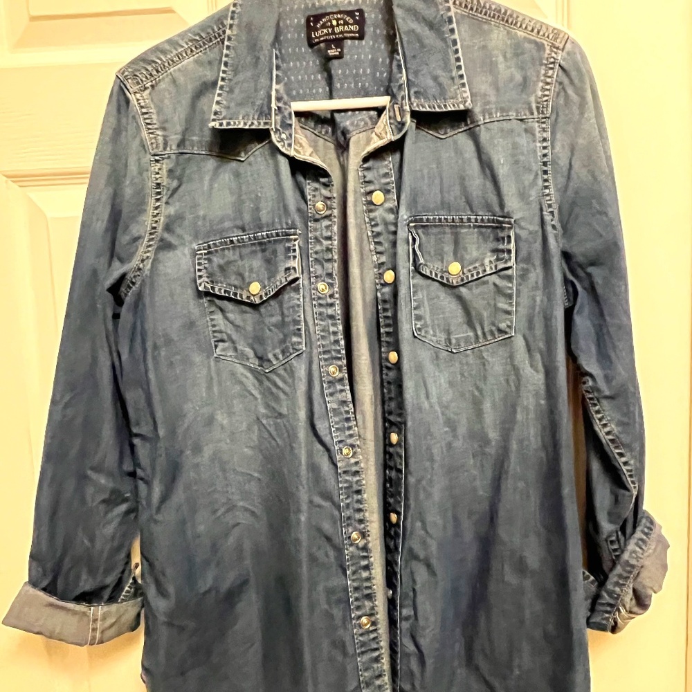Lucky Brand Denim Utility Shirt